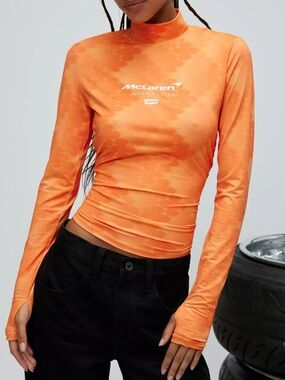 Levi's X McLaren Second Skin Top Size Small